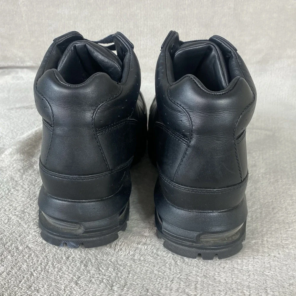 Nike ACG Air Max Goadome Mens Boots Size 13 Black Leather Shoes 865031-009